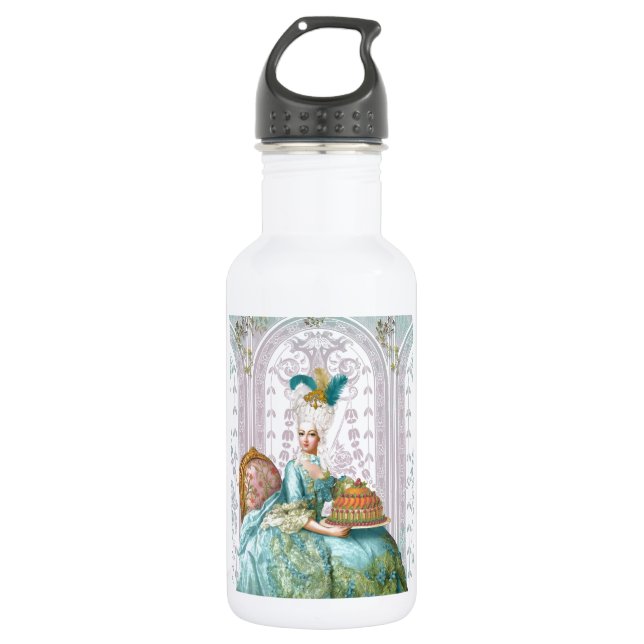 Marie Antoinette in Aqua 532 Ml Water Bottle (Front)