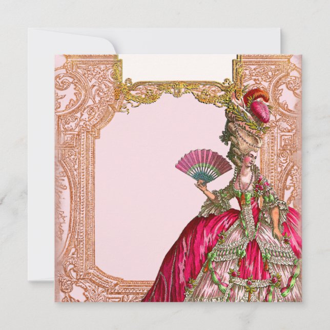 Marie Antoinette in Hot Pink (Front)