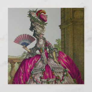 Marie Antoinette ~ Invitations / RSVP se traduit p