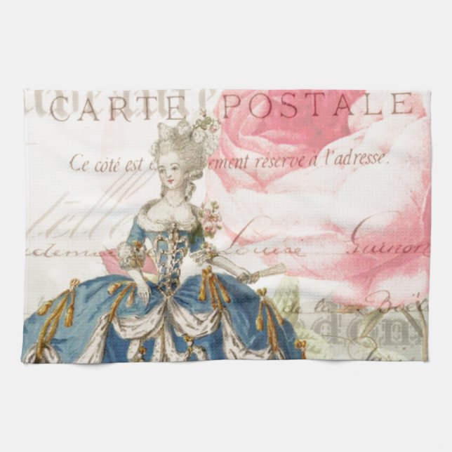 Marie Antoinette Kitchen Towel (Horizontal)