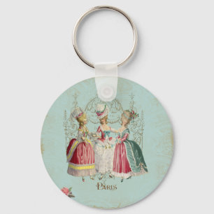 Marie Antoinette Ladies in Waiting Keychain