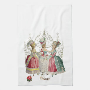Marie Antoinette Ladies in Waiting Kitchen Towel