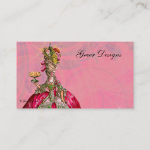 Marie Antoinette Les Laisse Manger Carte de visite