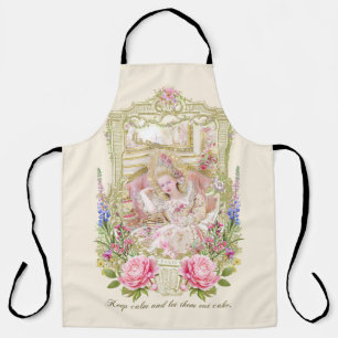 Marie Antoinette let them eat cake Apron