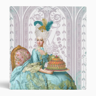 Marie Antoinette Let them Eat Cake Binder