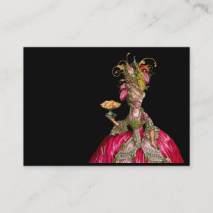 Marie Antoinette Let Them Eat Cake Business Cards