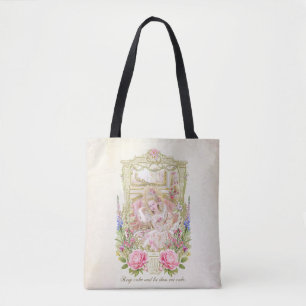 Marie Antoinette let them eat cake Tote Bag