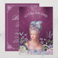 Marie Antoinette Lets Eat Cake Birthday
