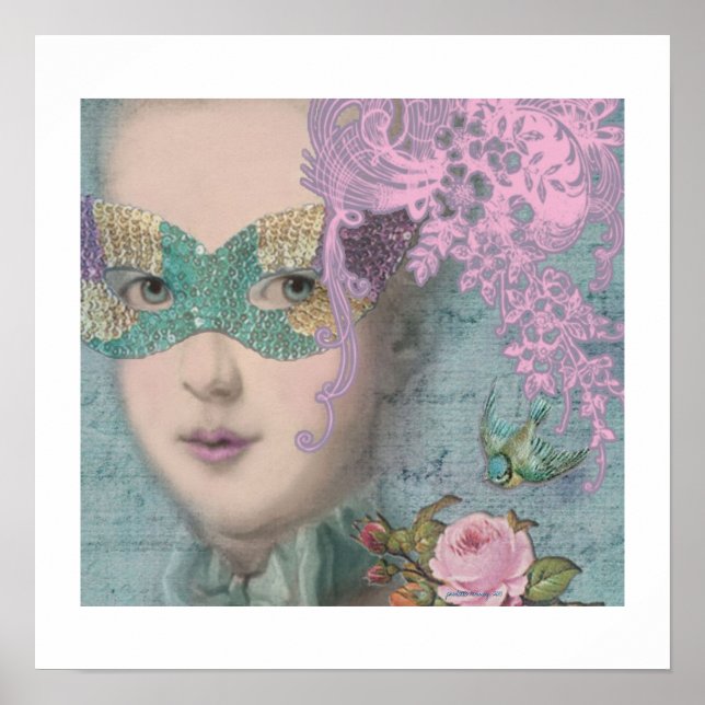 Marie Antoinette Masquerade Poster (Front)