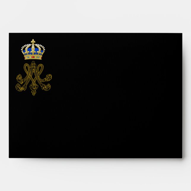 Marie Antoinette Monogram Envelopes (Front)