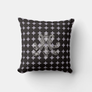 Marie Antoinette – Monogramm – Monogram initials Throw Pillow