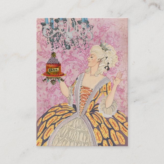Marie Antoinette (More Options) - Business Card (Front)