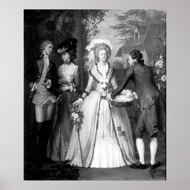 Marie-Antoinette  of Habsbourg-Lorraine Poster (Front)