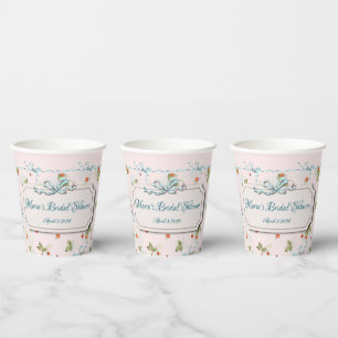 Marie Antoinette Petite Strawberry 8 oz Paper cup