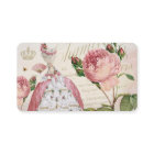 Marie Antoinette Pink Vintage Roses Business Cards