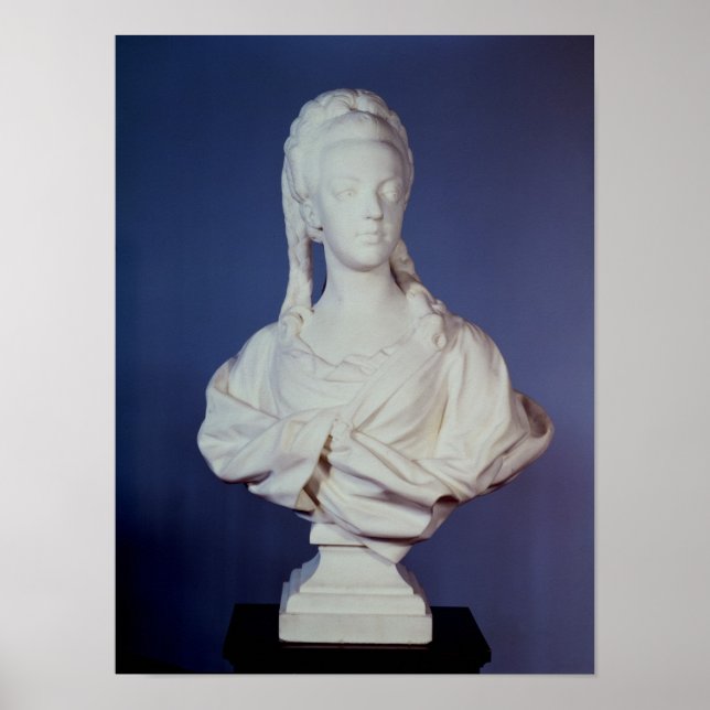 Marie-Antoinette , portrait bust Poster (Front)