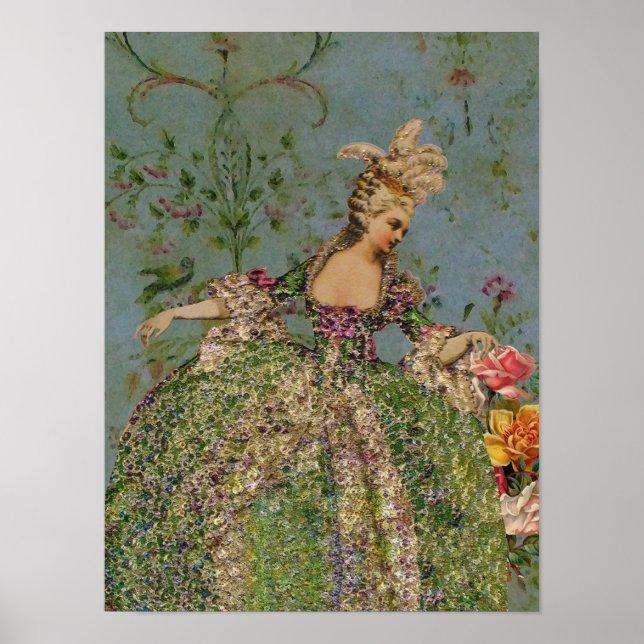 Marie Antoinette ~ Poster 16x12 (Devant)