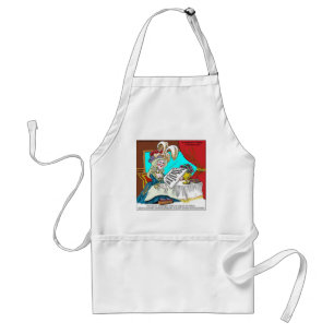 Marie Antoinette Public Service Announcement Funny Standard Apron