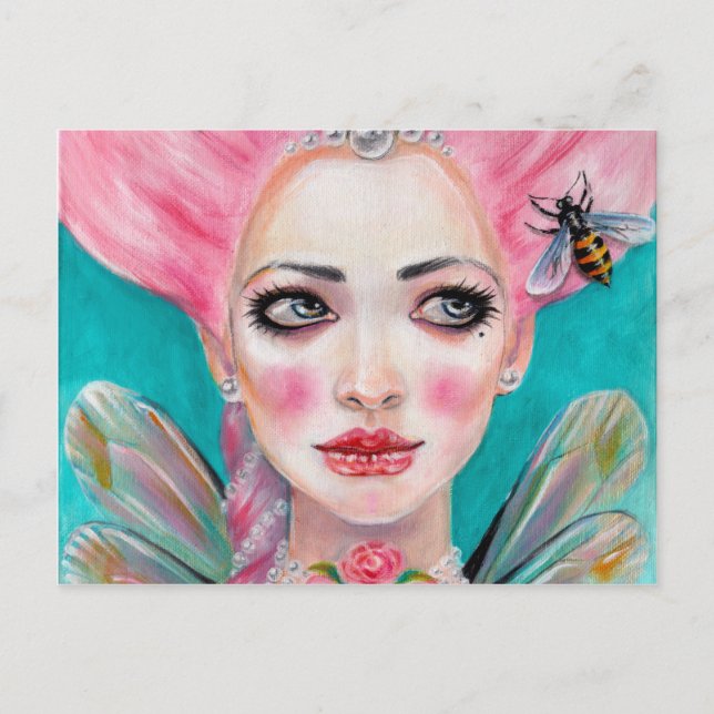 Marie Antoinette Queen Bee Postcard (Front)