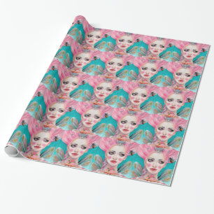 Marie Antoinette Queen Bee Wrapping Paper