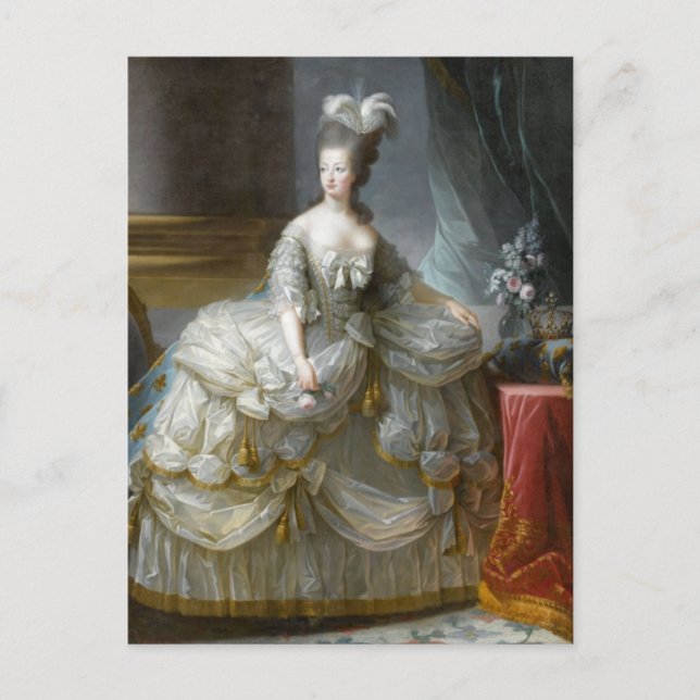 Marie Antoinette, Queen of France by Le Brun Postcard (Front)