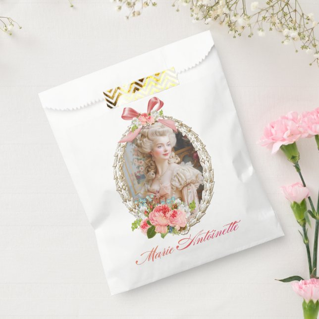 Marie Antoinette rose bouquet Favour Bag (Sealed)