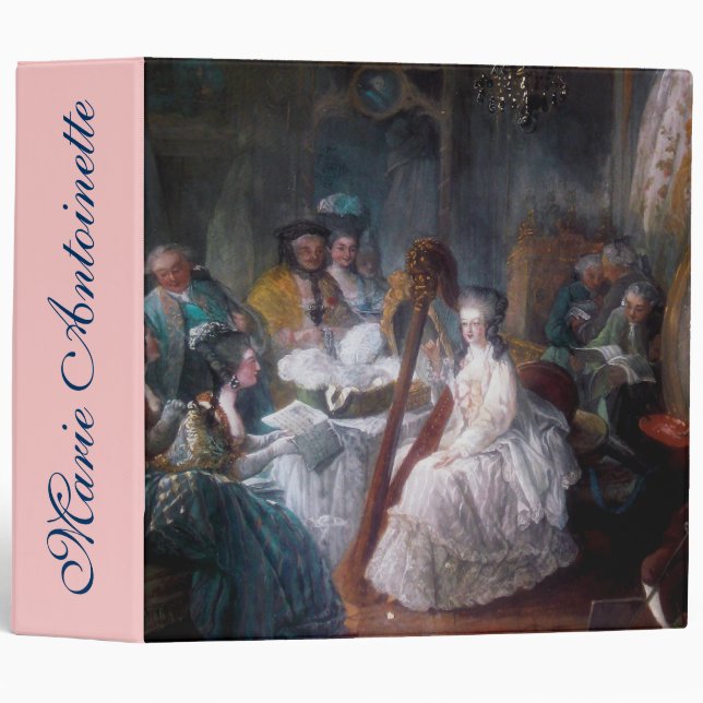 Marie Antoinette ~ Souvenirs Classeurs (Devant/Côté)