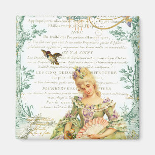 Marie Antoinette & Sparrow Magnet