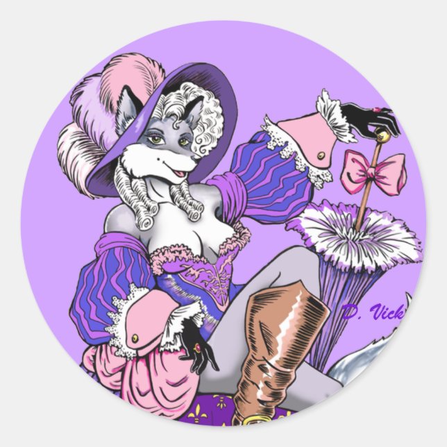 Marie Antoinette Sticker (Front)