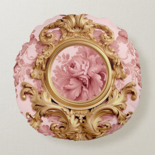 Marie-Antoinette style Round Pillow