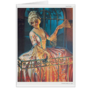 Marie Antoinette sur balcon