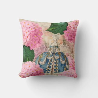 Marie Antoinette Throw Pillow