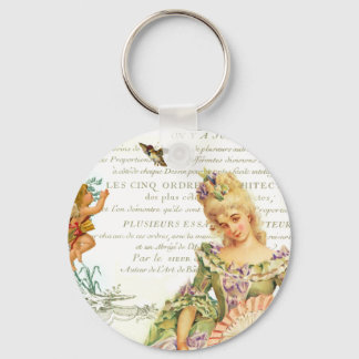 Marie Antoinette Valentine Keychain