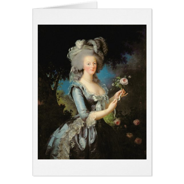 Marie Antoinette with a Rose, 1783 (Front)