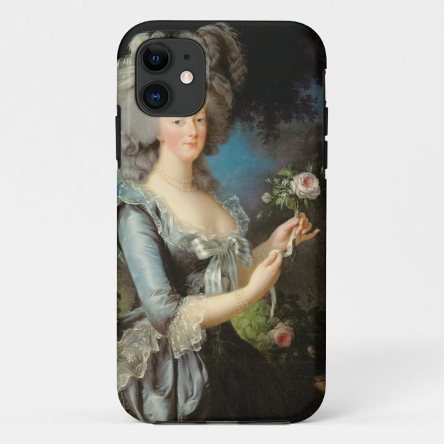 Marie Antoinette with a Rose, 1783 Case-Mate iPhone Case (Back)