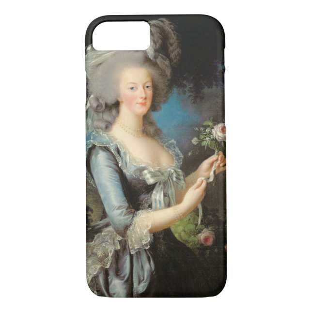 Marie Antoinette with a Rose, 1783 Case-Mate iPhone Case (Back)