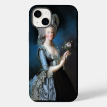 Marie Antoinette with a rose
