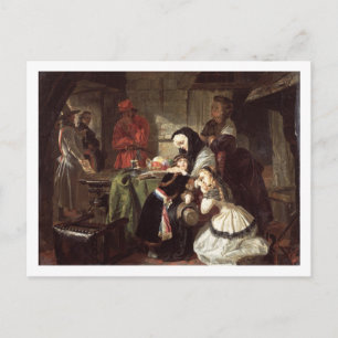 Marie-Antoinette's (1753-93) Final Adieu to the Da Postcard