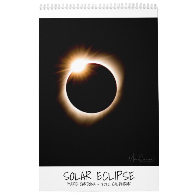 Marie Cardona - Calendrier Solaire Eclipse 2022 (Protection)