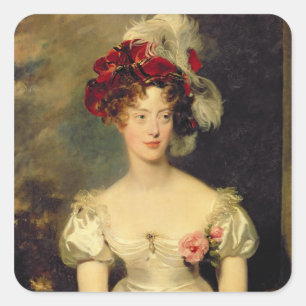 Marie-Caroline de Bourbon Duchesse de Berry Square Sticker