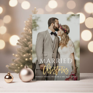 MARIÉ CHRISTMAS or script mariage faire-part
