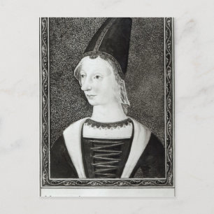 Marie d'Anjou Queen of France Postcard