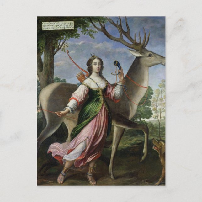 Marie de Rohan-Montbazon  Duchess of Chevreuse Postcard (Front)