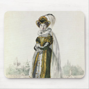 Marie Dorval in 'Marion Delorme' by Victor Mouse Pad