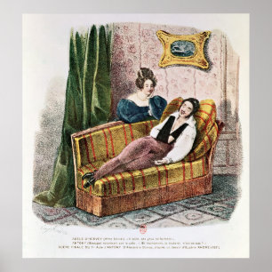 Marie Dorval  in the role of Adele d'Hervey Poster