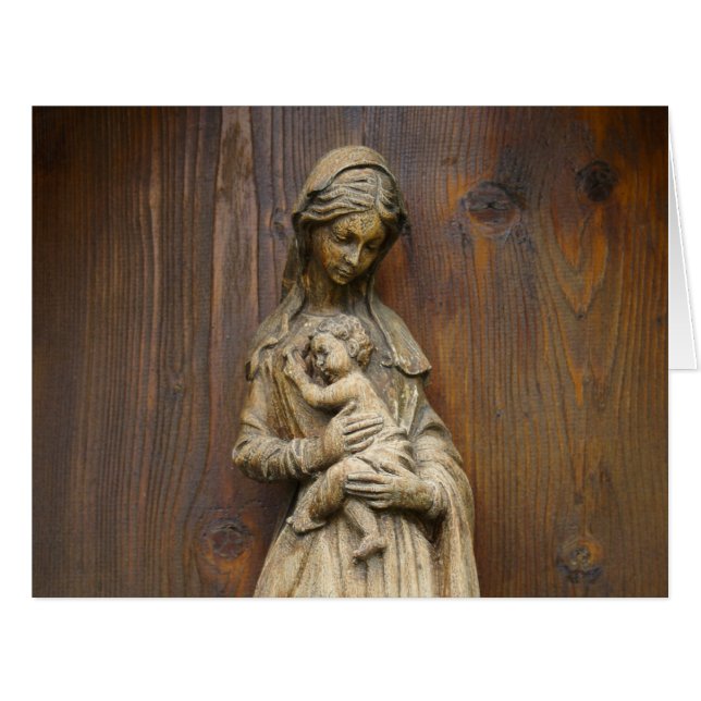 Marie Et Bébé Jésus (Devant horizontal)