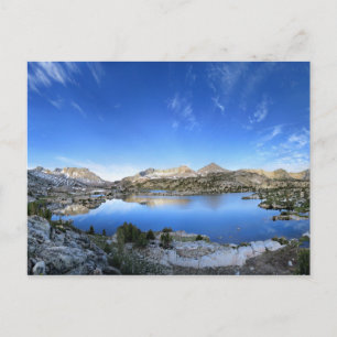 Marie Lake Morning Panorama - John Muir Trail Postcard