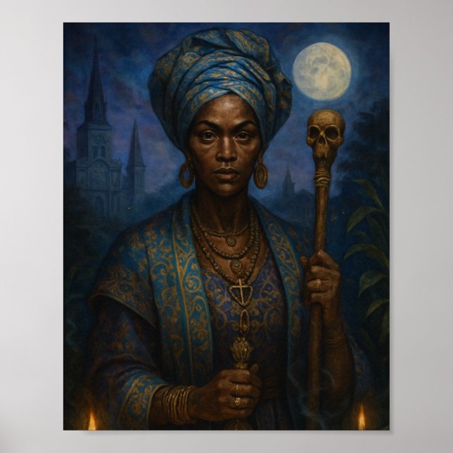 Marie Laveau Poster (Front)