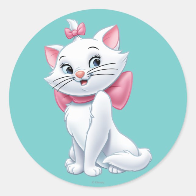 Marie Little Dreamer Classic Round Sticker (Front)