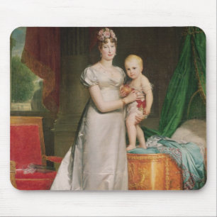 Marie Louise and the King of Rome Mouse Pad